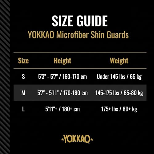 YOKKAO Microfiber Shin Guards - A-Grade Thai Microfiber | Multi-Layer Foam | Single-Shell Wrap | Produced at YOKKAO Factory, Thailand | S-L - color: White Flame, size: Medium