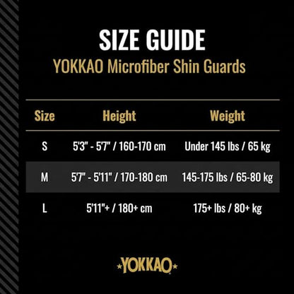 YOKKAO Microfiber Shin Guards - A-Grade Thai Microfiber | Multi-Layer Foam | Single-Shell Wrap | Produced at YOKKAO Factory, Thailand | S-L - color: White Flame, size: Medium