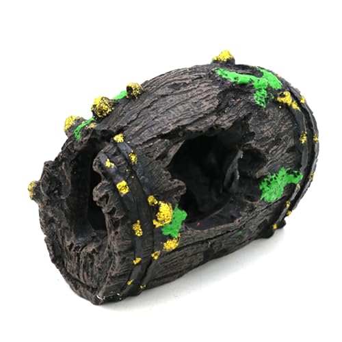 Broken Wine Barrel Aquarium Decorations Resin Caves Hide Hut Fish Tank Ornaments for Home Office Fish Tank Decor