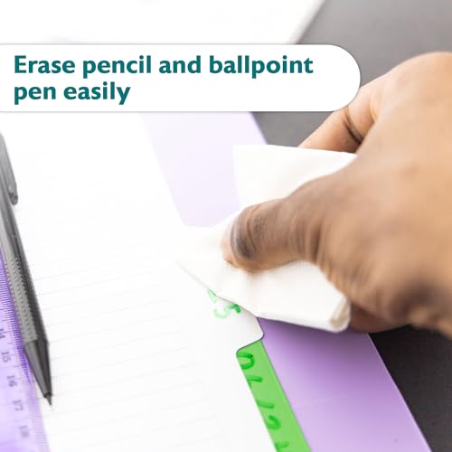 BAZIC Products White Paper Dividers with 5-Writable Color Tabs, for School Office Home - size: 1-Pack