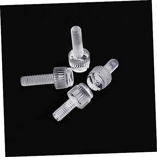 NOLITOY 3pcs Acrylic Aquarium Water Clamp Holder Fish Tank Fixed Pipe (Size s 5-20mm)