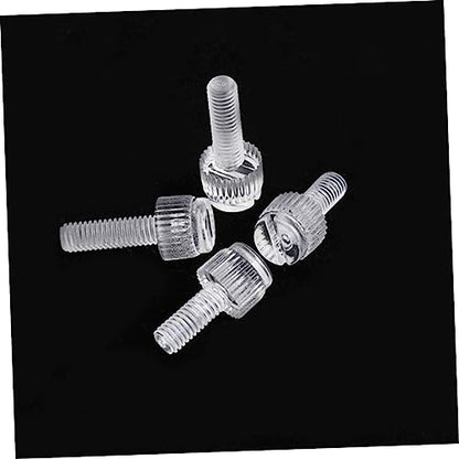 NOLITOY 3pcs Acrylic Aquarium Water Clamp Holder Fish Tank Fixed Pipe (Size s 5-20mm)