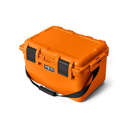 YETI LoadOut 30 GoBox Divided Waterproof Cargo Case, Dry Box, Camera Case, Fishing Tackle Box, King Crab