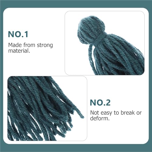 40 Pcs Fish Hatchery Spawning Mop – Yarn Aquarium Hideout, Bucket Decor & Breed Aid