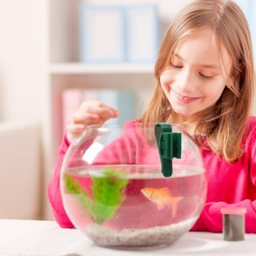 Abaodam 4Pcs Water Bucket Clips Multifunction Fixing Clips for Aquarium Water Inlet Outlet Durable Plastic Pipe Holders Easy Installation for Fish Tank Maintenance