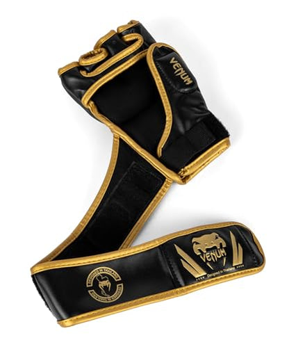 Venum Venum Challenger 2.0 MMA Gloves - color: Black/Gold, size: Small