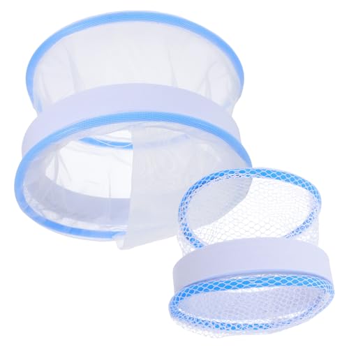 Amosfun 2pcs Aquarium Breeding Tanks Floating Isolation Box with Nylon Mesh Net for Betta Fish and Guppy Hatchery, Fish Tank Breeder Suitable for Small Aquatic Pets