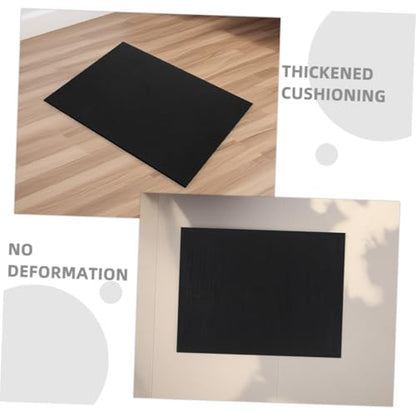 LIOOBO 2pcs Aquarium Leveling Mat Pad Shock Absorbing Gasket for Fish Tank -Slip Design Thickened Cushioning Reduces Pressure Aquarium Bottom