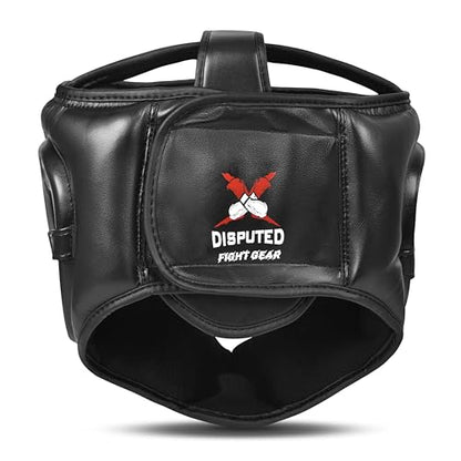 Boxing Headguard, Professional Training Headgear Protection Sparring Gym Training Workout MMA Muay Thai Kickboxing Training Helmet Small - XL