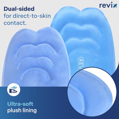 REVIX 20" XXXL Knee Ice Pack Wrap Around Entire Knee, Extra Large Ice Pack - style: Blue-1 Pack