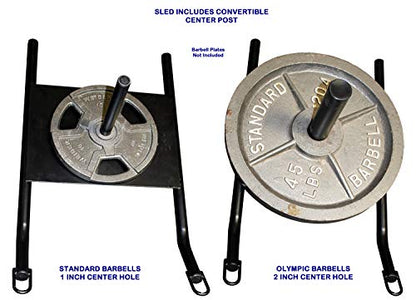 Bluedot Trading Power Running Training Speed Weight Sled Push, Pull, and Drag for Athletic Exercise and Speed Improvement, Strength & Conditioning, and Cross-Training