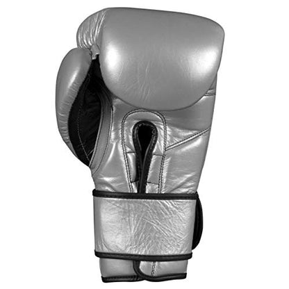 Pro Mex Professional Training Gloves V 3.0 - color: Silver, size: 12 oz