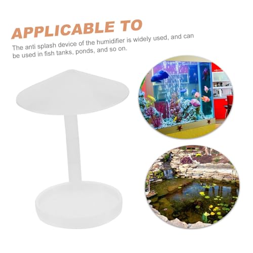 UPKOCH 8pcs Rockery Humidifier Splash Guards Water Barrier for Fish Tanks and Ponds Easy to Install Multipurpose Design Prevents Water Splashing
