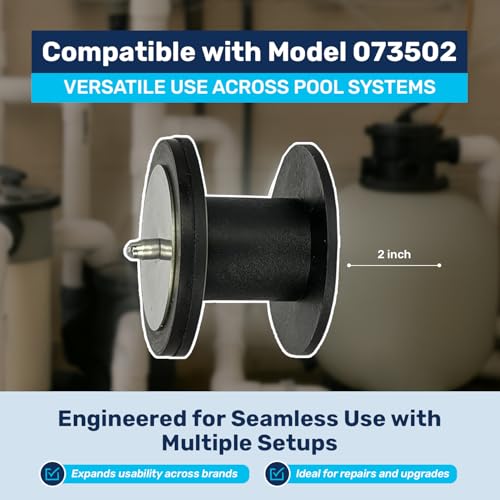 RV20069 Ortega Check Valve SEAT Assembly with O-Ring | Direct Replacement for V20-069 | Compatible with 073503 | Essential Pool Maintenance Accessory