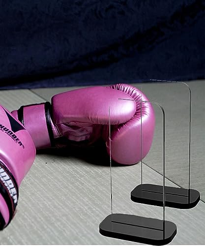 WANLIAN 2 Pack Boxing Glove Stand, Boxing Glove Display Stand, Vertical Boxing Glove Display Stand Baseball Glove Display Stand