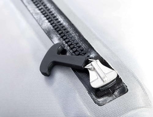 Gusseted Insulated Fish Cooler - Zipper Waterproof Nylon Bag - Portable and Leakproof With Heavy Duty Handles for Travel, Outdoor, Fishing - size: 36 x 18 Inch