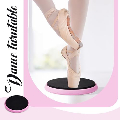 2 Pcs Turning Board Skate Spinner for Ballet Dancers - color: Pink