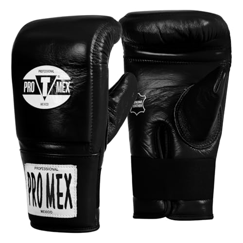 Title Boxing Pro Mex Professional Heavy Bag Boxing Gloves - color: Black, size: Large