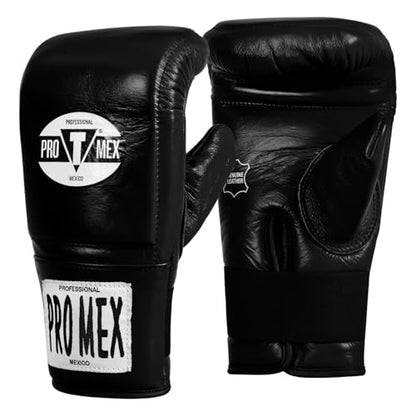 Title Boxing Pro Mex Professional Heavy Bag Boxing Gloves - color: Black, size: Large