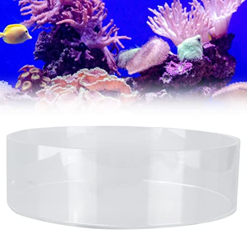 Observe Lens Transparent Acrylic Fish Tank Cylinder Magnifier, Aquarium Viewing Tool with Clear Optics for Top - Down Observation and Underwater Photography
