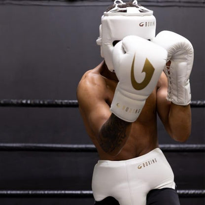 G-Boxing Italia 100 GSS1 Sparring Gloves - Lace - Mens Womens Boxing Lace up Gloves, Ideal for Punch Bag, Sparring Training and Mitts Pads Workout