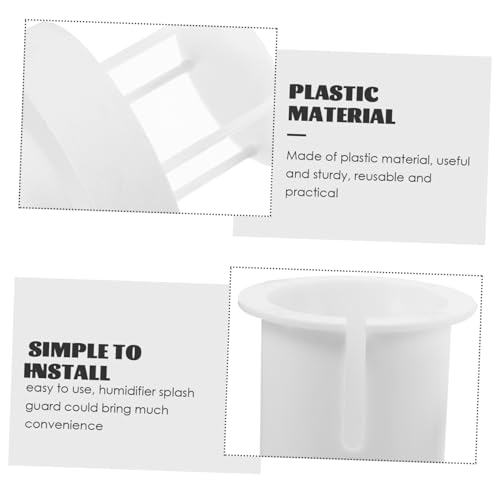 ABOOFAN Humidifier Splash Guard for Fish Tank Rockery Design Easy to Install -Splashing Feature Construction for Aquatic Decor and Humidifiers