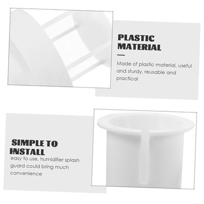 ABOOFAN Humidifier Splash Guard for Fish Tank Rockery Design Easy to Install -Splashing Feature Construction for Aquatic Decor and Humidifiers