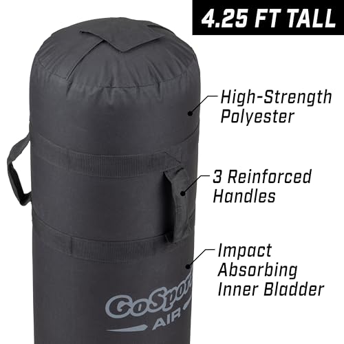 GoSports Inflatable Football Tackling Dummy - Blocking Pad Training Equipment for Football Practice - 4.25 ft Tall