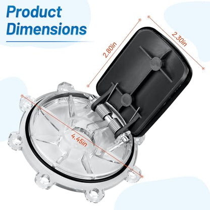 Check Valve Replacement Kit 263042Z Fits for Pentair 2" CPVC Check Valve 263042, Upgraded Pool Pumps 2 Port Straight Valves Part