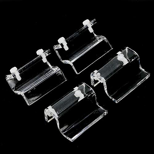 Rimless Aquarium Clips Aquarium Cover 13×9×4 4pcs Glass Cover Acrylic Clip Support Clamp Accessory for Aquarium Fish Tank