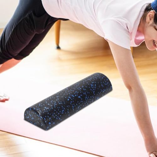 Half Round Foam Roller 18inch EPP Half Roller Massage Column for Muscle Recovery, Balance Training, Pilates, Yoga