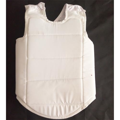 Karate Chest Protector, MMA Combat Training Boxing Taekwondo Abdomen Protective Sparring Gear Muay Thai Kickboxing - color: Black, size: Large
