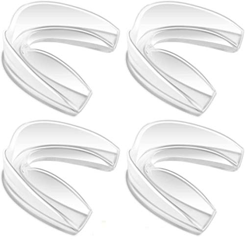 Coolrunner Mouth Guard Sports, 4 Pack Athletic Mouth Guards