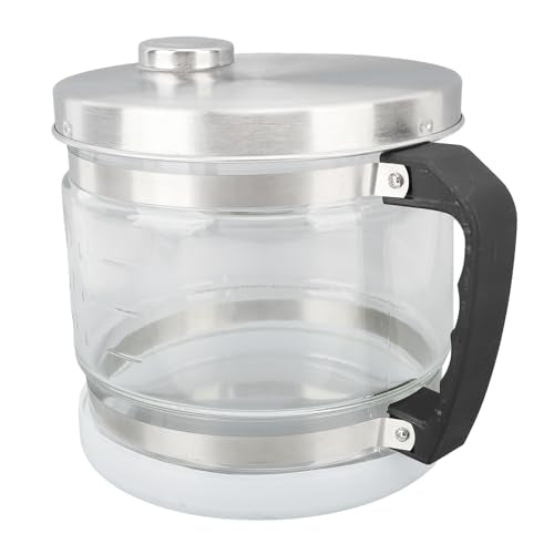 4L 1 Gallon Water Distiller Replacement Glass Carafe, Home Beauty Water Distiller Glass Jar Collection Bottle, Distilled Water Container for Majority