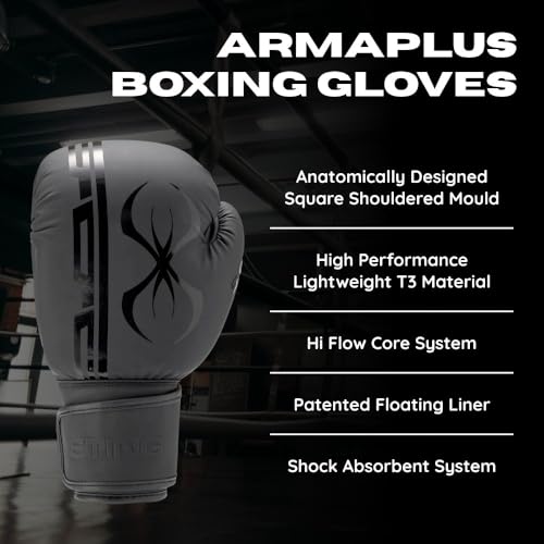 STING Armaplus Boxing Gloves - color: Black, size: 10 Oz
