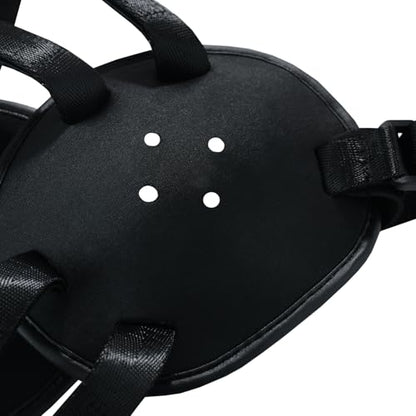 ROAR-INT Kid's Ear Guard BJJ Grappling Head Guard Adjustable Wrestling Headgear For Boys and Girls Earguard MMA Jiu Jitsu - color: Black/Black (2pcs)