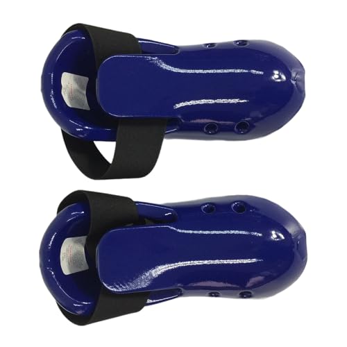 Taekwondo Foot Protector Karate Guard Martial Art Foam Shoes with Adjustable Strap for Sparring