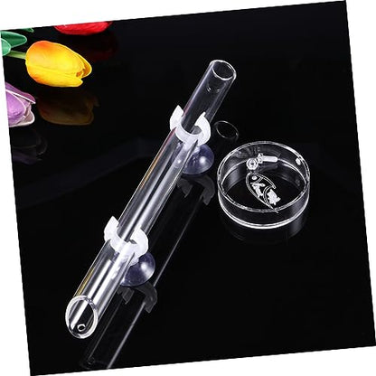 BESPORTBLE Acrylic Shrimp Feeder Tube Bowl Aquarium Supplies Feeder for Shrimp Food Tube