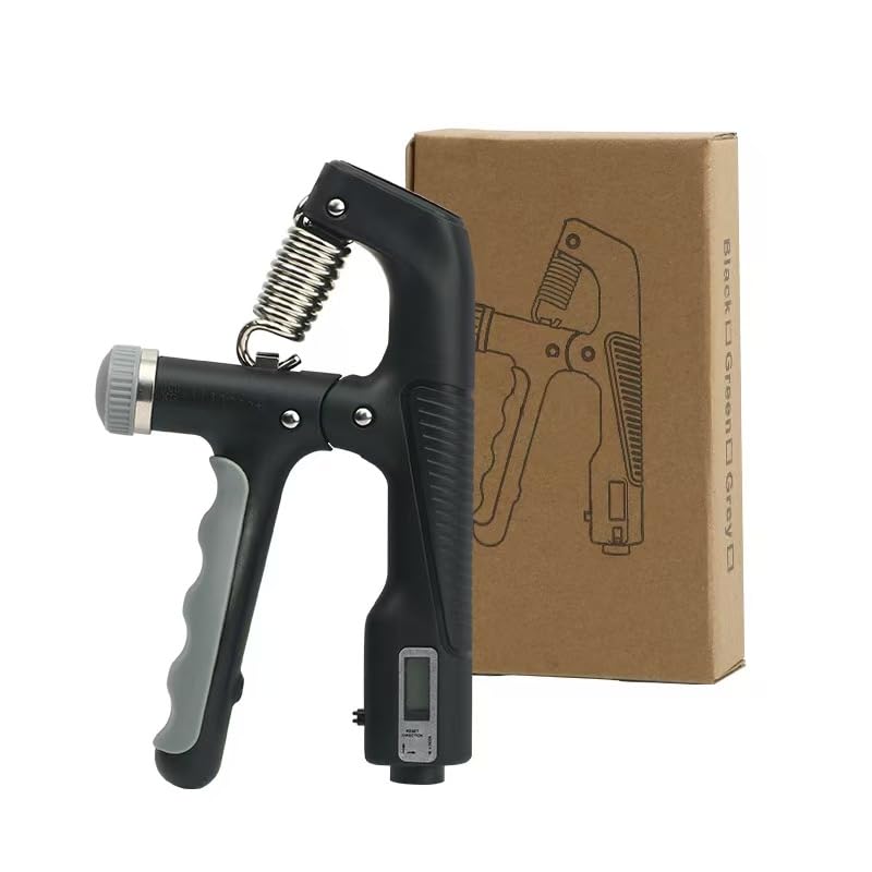 Advance Adjustable Hand Grip Strengthener Eacam Adjustable 10-100KG Forearm Exerciser with Counter, Strength Trainer for Muscle Building Wrist Training
