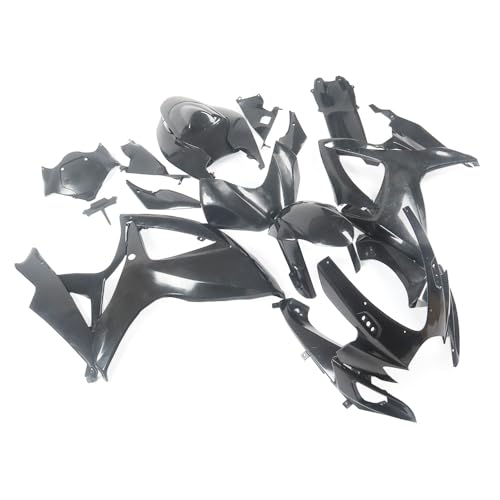 Unpainted ABS Plastics Fairings Fit for Suzuki GSXR600 GSXR750 2006 2007 K6 06 07 Injection Mold Naked Bodywork Body Kits - size: Style 10