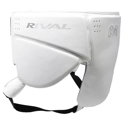 RIVAL Boxing RNFL10 360 Groin Protector with Intelli-Shock D3O Foam, Intelligently Adapts to the Intensity of Any Hit - color: White, size: Small