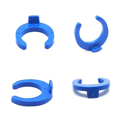 5/16" O.D. Tube Fitting Blue Locking Clip Clamps for RO Reverse Osmosis Water Filtration Systems or Other Quick Connect Fitting Replacement Parts Accessory,pack of 100. - size: 5/16" clip 100pcs
