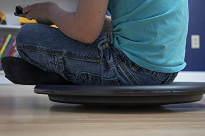 Kore Design Floor Wobbler Balance Disc, 19in Wiggle Seat - color: Dark Blue