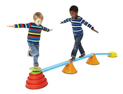 GONGE Build N' Balance Accessories- Balance Course For Sensory Exploration And Balance Training - style: Connector - XL