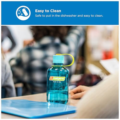Nalgene 16 oz Narrow Mouth Water Bottle, Cosmo - color: Cosmo, size: 16 Ounces