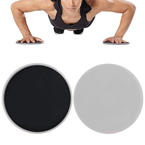 2 Pcs Exercise Core Sliders, Double Sided Fitness Sliders, Full Body Workout Sliding Discs, Gym Exercise Equipment,