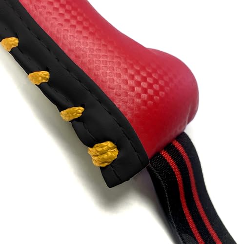 AAMA Martial Arts Taekwondo Karate Kickboxing Training Double Paddle Kicking Target - style: Red