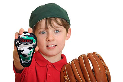 Youper Boys Youth Soft Foam Protective Athletic Cup (Ages 7-12), Kid Athletic Cup for Baseball, T-Ball, Football - color: Army Camo (1-Pack)