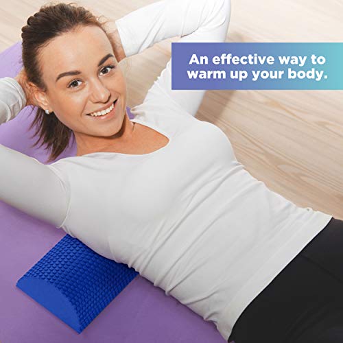 Bean Products High Density Half Round Foam Roller 18" for Physical Therapy - size: 18" Half Roller
