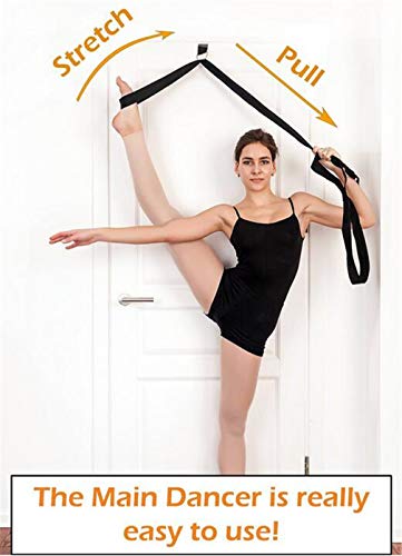 Yoga Stretch Strap - to Improve Leg Stretching - Perfect Home Equipment for Ballet, Dance, Warm upand Gymnastic Exercise - Excellent Gift for Your Friends, Children, and Loved Ones - color: Yellow